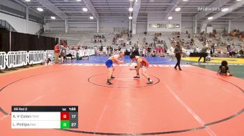 170 lbs Rr Rnd 2 - Aidan Vargas-Colon, Powerbomb vs Landon Phillips, Roundtree Wrestling Academy Blue