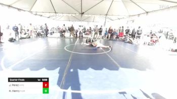 114 lbs Quarterfinal - Jose Perez, Hyperbolic vs Hunter Henry, Florence Outlaw WC