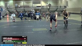 101 lbs Finals (8 Team) - Jimmy Leland, Saranac Youth Wrestling Club vs Grady Ward, Untouchables-Olympia