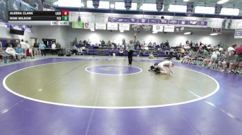 105 lbs Semis & 1st Wb (8 Team) - Robi Milsom, Pierce County HS vs Aleena Clark, Long County