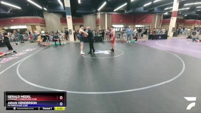 157 lbs Cons. Round 2 - Gerald Medel, Category 5 Wrestling Club vs Aidan Henderson, FM Wrestling Club