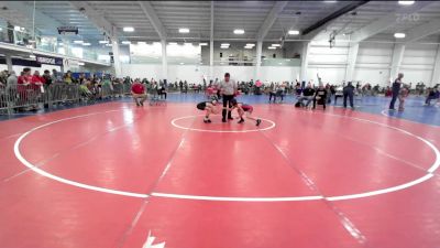 78 lbs Consi Of 4 - Violet Engleright, ME Trappers WC vs Addison Lapointe, Silverback WC