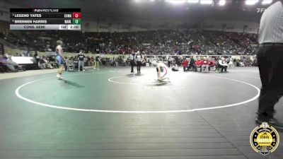 B3A-138 lbs Cons. Semi - Brennen Harris, Marlow vs Legend Yates, Comanche