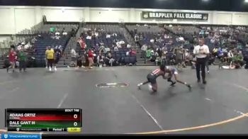 98 lbs 7th Place Match - Dale Gant Iii, Michigan vs Adaias Ortiz, Florida