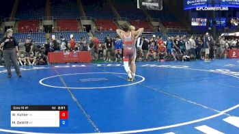 132 lbs Cons 16 #1 - Wiley Kahler, Pennsylvania vs Matthew DeWitt, Montana