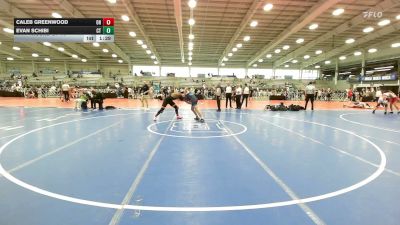 160 lbs Round Of 16 - Caleb Greenwood, OH vs Evan Schibi, CT