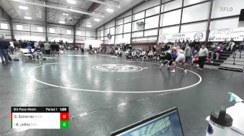 215 lbs 9th Place Match - Boston Jolley, Rich vs Gael Gutierrez, Millard