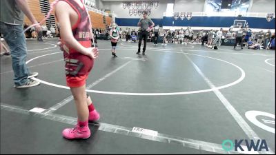 46 lbs Rr Rnd 2 - Ella Weldon, Shelton Wrestling Academy vs Dawson Sherrin, Bridge Creek Youth Wrestling
