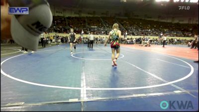 102 lbs Final - Rylie Hillis, Norman Grappling Club vs Jadyn Majors, Grove Takedown Club