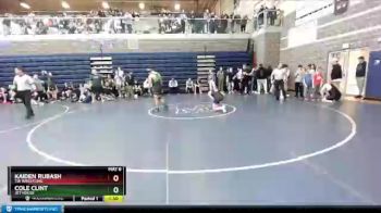 132 lbs Round 1 - Cole Clint, Jet House vs Kaiden Rubash, TW Wrestling