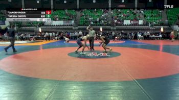 6A 138 lbs Quarterfinal - Jaxon Unger, Athens vs Saxon Sidoti, Mortimer Jordan HS