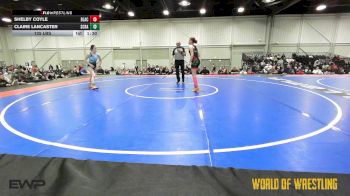 125 lbs Rr Rnd 1 - Shelby Coyle, Black Widows 7-12 vs Claire Lancaster, Scrappers 7-12