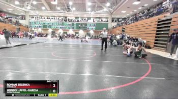 126 lbs Cons. Round 2 - Hondo Hamel-Garcia, Patrick Henry vs Roman Zelenka, Carlsbad