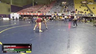 149 lbs 2nd Wrestleback (16 Team) - Dresden Grimm, Coe vs Chance Babb, Alvernia University