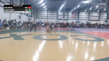 175 lbs 1 - Asa Doyle, RED LION WRESTLING CLUB vs Clark Carey, FCA LYNCHBURG