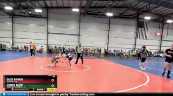 92 lbs Round 4 (6 Team) - Jack Baron, PA Blue vs Derek Bush, Virginia Hammers