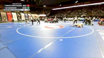 106 Class 2 lbs Semifinal - Ian Henderson, Sullivan vs Carlos Juarez-Ramirez, Mexico