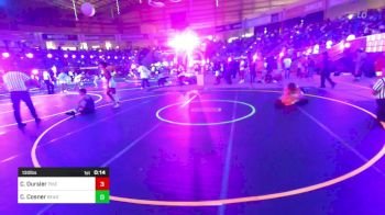 130 lbs Consolation - Cooper Oursler, Pikes Peak Warriors vs Cameron Cosner, Bear Cave WC