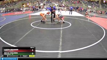 184 lbs Semis (4 Team) - Bryce Chilgren, Harrisburg vs Aaron Brunner, Yamhill-Carlton