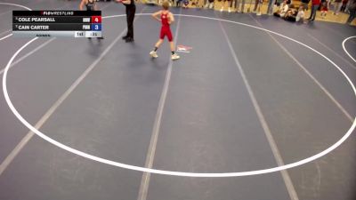 77 lbs Semis - Cole Pearsall, No Nonsense Wrestling vs Cain Carter, Pinnacle