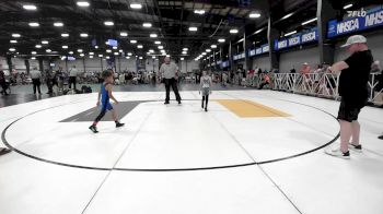 56 lbs Rr Rnd 3 - Ezra Keyes, Buffalo Valley Wrestling Club EL Blue vs Kipton Myers, Micky's Minions White
