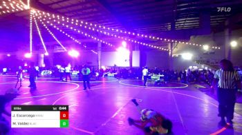 61 lbs Consi Of 8 #2 - Jackson Escarcega, Manu WC vs Maverick Valdez, Black Fox Wrestling Academy