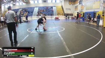 132 lbs Round 2 (8 Team) - Finn Buchanan, Buchholz vs Kyle Brown, Black Hive