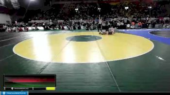 2A 182 lbs Champ. Round 1 - Sean Barton, Nampa Christian vs Bass Myers, Clearwater Valley