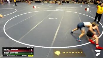 145 Championship Bracket Champ. Round 2 - Brody Urbanski, Stillwater vs Tyson Charmoli, St. Francis