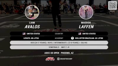 Maddox Laffen vs Liam Avalos 2024 ADCC Phoenix Open