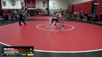 150 lbs Quarterfinal - Dirk Boyles, Burlington Notre Dame vs Trace Robertson, Clear Creek-Amana