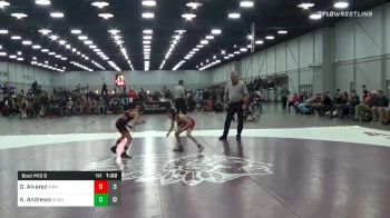 60 lbs Semifinal - Giovanni Alvarez, Wisconsin Iron vs Ashton Andrews, Oklahoma Boyz