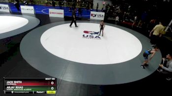 49 lbs Champ. Round 2 - Jack Smith, California vs Arjay Rivas, Marvel Wrestling Academy