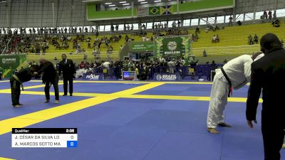 JÚLIO CÉSAR DA SILVA LOPES vs ANTONIO MARCOS SOTTO MAYOR RIBEI 2024 Brasileiro Jiu-Jitsu IBJJF