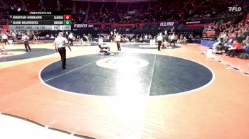 1A 190 lbs Champ. Round 1 - Sami Marrero, Chicago (Horizon/Southwest Chicago) vs Kristan Hibbard, Clinton