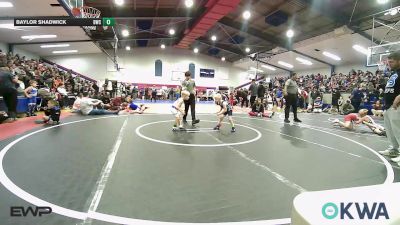 46 lbs Consi Of 16 #2 - Pete Martin, Berryhill Wrestling Club vs Baylor Shadwick, Berryhill Wrestling Club