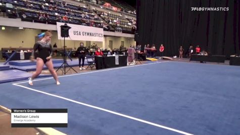 Madison Lewis - Women's Group, Emerge Academy - 2021 Women's Xcel Region 4 Championships
