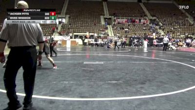 6A 190 lbs Cons. Semi - Rives Whiddon, Gulf Shores vs Jacksen Pitts, Saraland