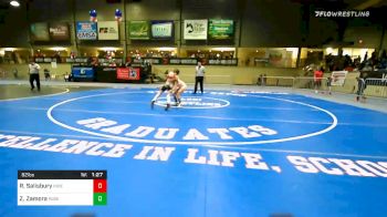 82 lbs Prelims - Riley Salisbury, Independence WC vs Zurri Zamora, Rebel WC