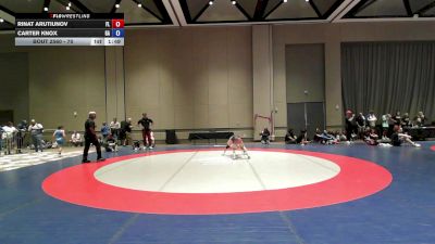70 lbs Cons. Semis - Rinat Arutiunov, FL vs Carter Knox, GA