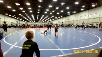 43 lbs Rr Rnd 1 - Kynslee Church, Oklahoma Boys 9U vs Colton Tecumseh, MOJO 9U