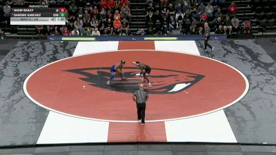 133 lbs Semifinal - Nasir Bailey, Little Rock vs Santino Sanchez, CSU Bakersfield