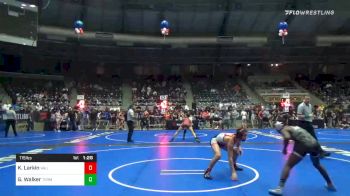 115 lbs Prelims - Kyler Larkin, Valiant vs Gary Walker, Terminator Wrestling Academy