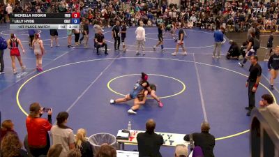152 lbs 1st Place Match - McKella Hodkin, Fredonia vs Lilly Hyde, Chautauqua Lake