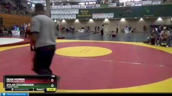 138 lbs Cons. Round 2 - Sean Morrin, Rancho Buena Vista vs Dylan Goldberger, Torrey Pines