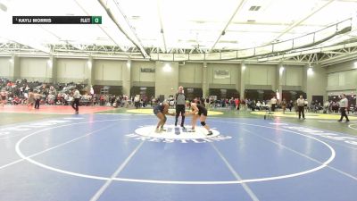 185 lbs Quarterfinal - Isabella Blanco, Trumbull vs Kayli Morris, Platt