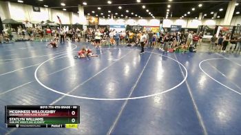 80 lbs Round 4 - McGinness Willoughby, Sanderson Wrestling Academy vs Statlyn Williams, Sublime Wrestling Academy