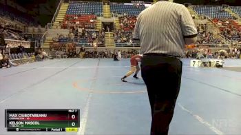 172 lbs Quarterfinal - Kelson Mascol, 1-Velva vs Max Ciubotareanu, Carrington