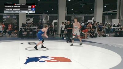52 kg Champ. Rd Of 32 - Connor Wright, Askeo International Mat Club vs Kolten Mueller, Team Nazar Training Center