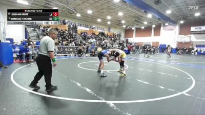 106 lbs Champ. Round 1 - Benicio Thome, Bishop Amat vs Logann Ruiz, Los Alamitos